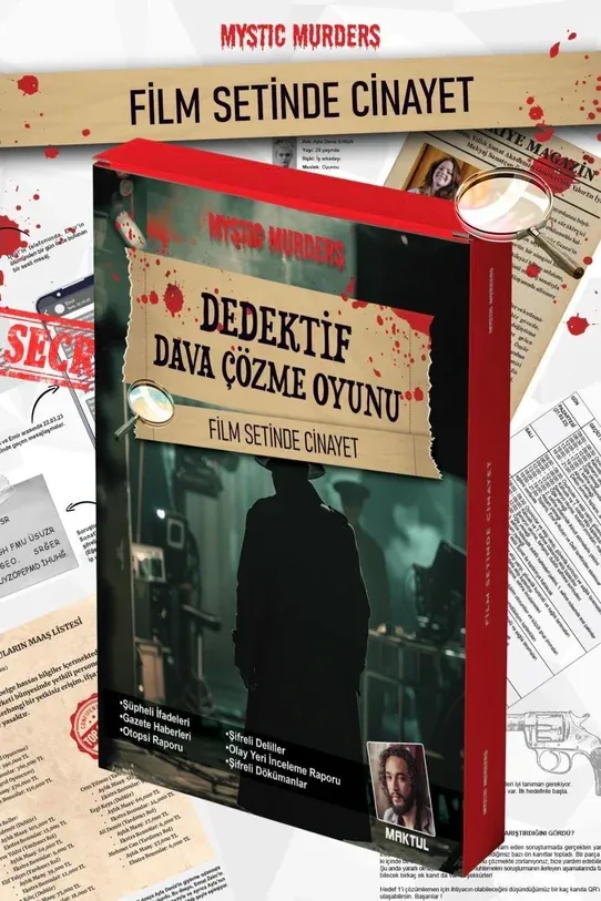 Dedektif Dava Çözme Oyunu - Film Setinde Cinayet