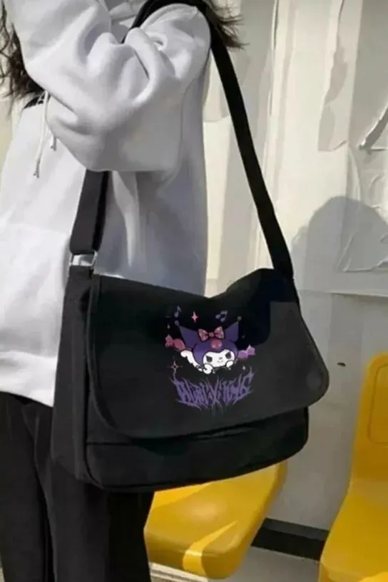 Harajuku Anime Kuromi Postacı Çantası