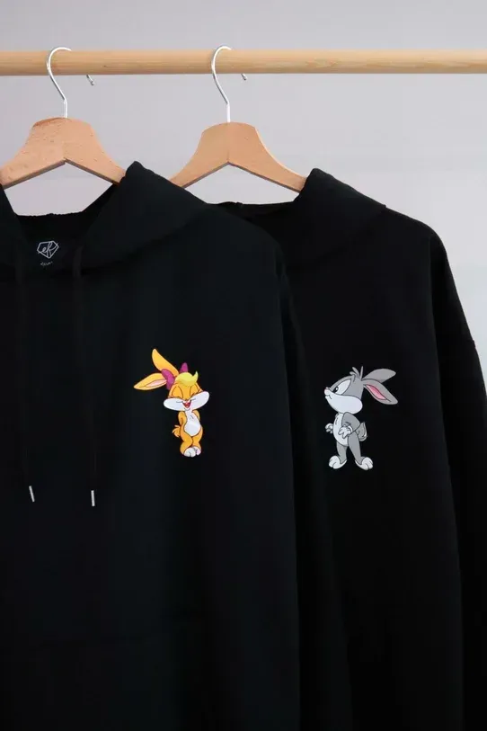 Kapüşonlu BugsBunny & Lola Çift Sevgili Sweatshirt x6